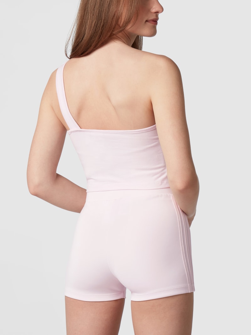 Crop Top aus Baumwoll-Mix in rosa