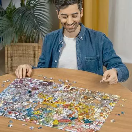 Puzzle 1000 Teile - Challenge Pokémon