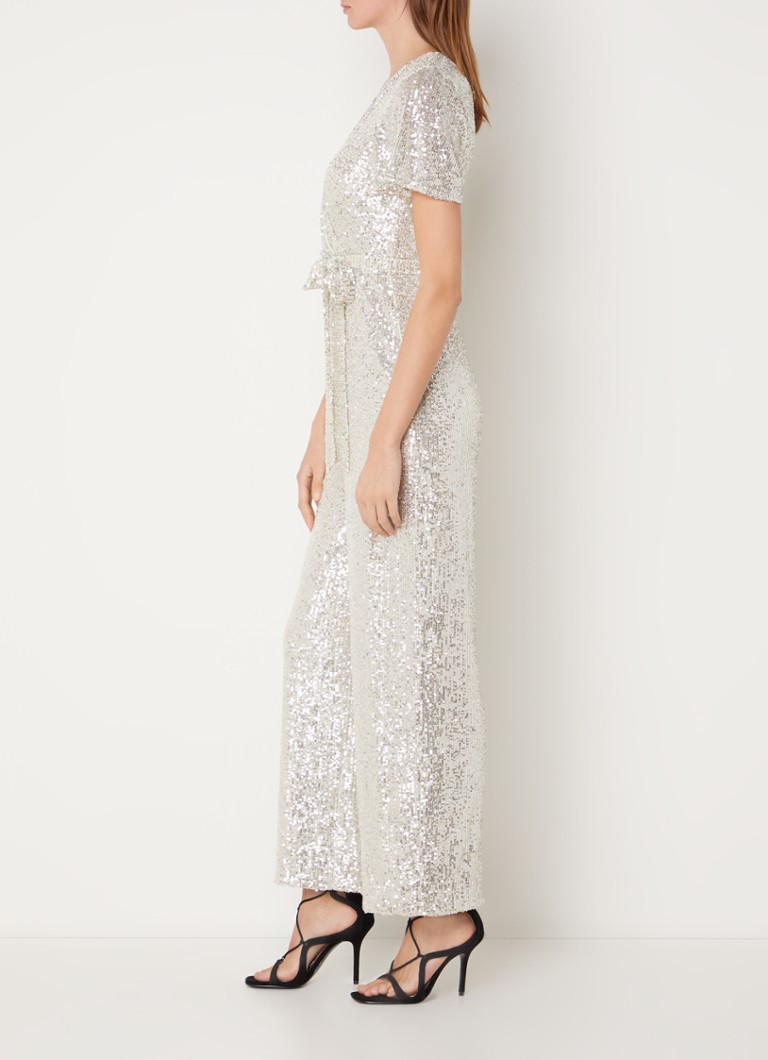 Phase Eight Alessandra Jumpsuit Silver 08