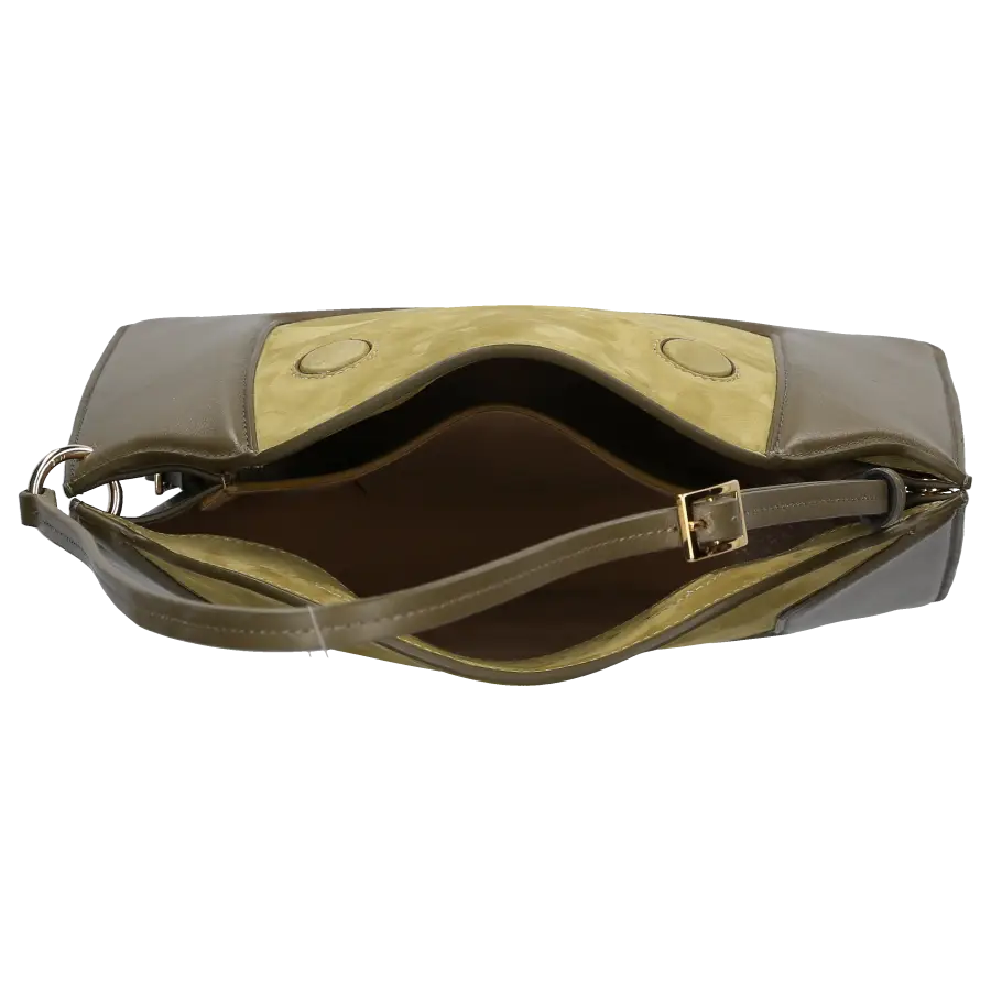 Wandler - Schultertasche PENELOPE Kalbsleder - oliv