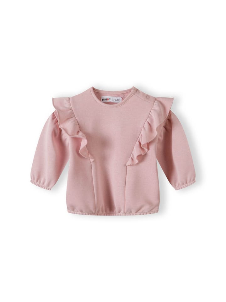 Minoti 2tlg. Set: Longsleeves & Leggings 24fleece23 in hellpink günstig kaufen