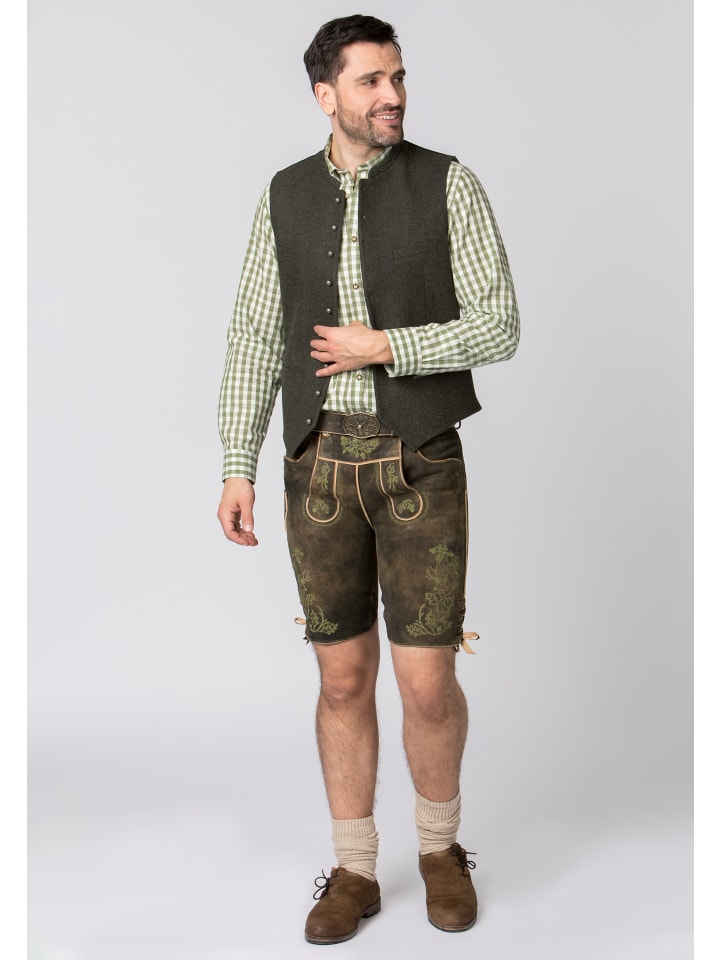 Stockerpoint Stockerpoint Trachtenlederhose Edgar in sepia raw günstig kaufen