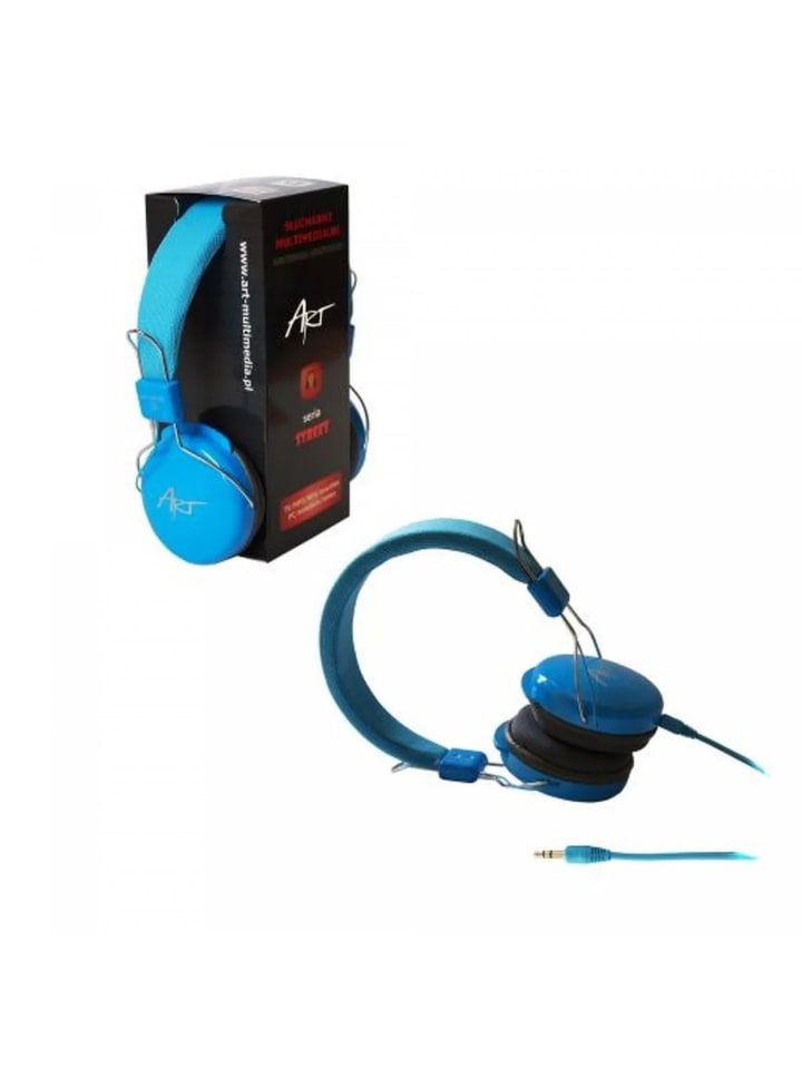 COFI 1453 Kopfhörer Mikrofon AP-60B blau 1,2 m Kabel Miniklinke 3,5 in Blau günstig kaufen onesize