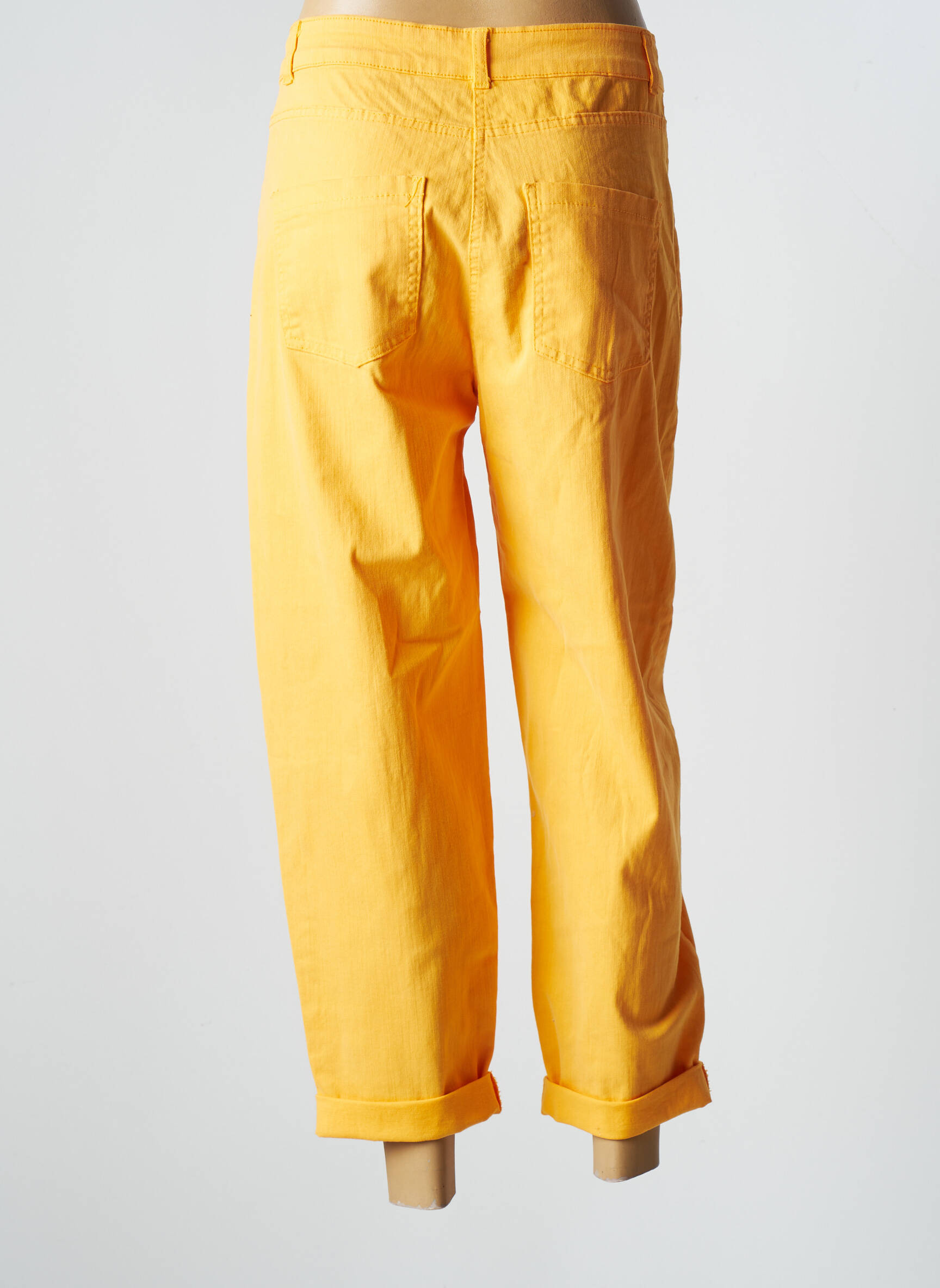 Wiya Jean Mom Femme couleur orange