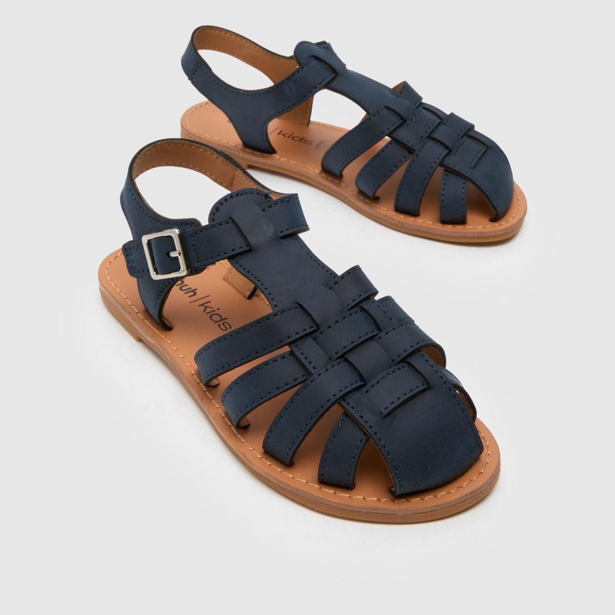 Schuh marinblå Lochan Fisherman pojkar juniorsandaler