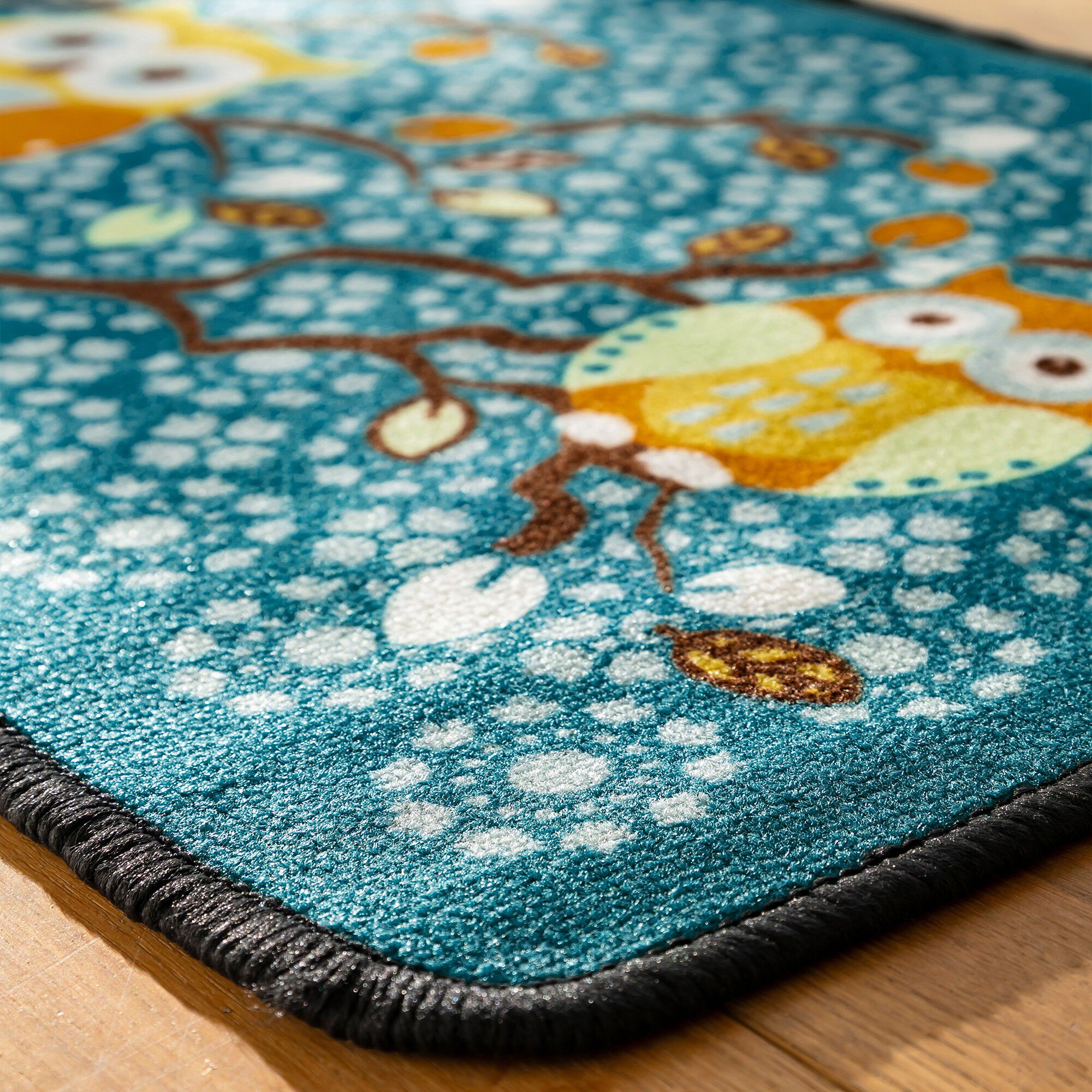 Tapis d'évier motif chouette
