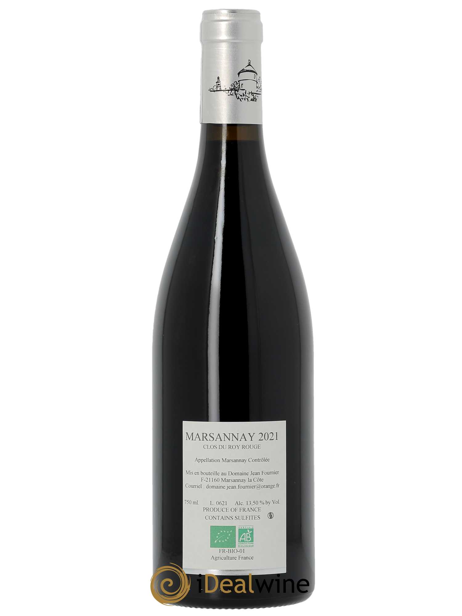 Marsannay Clos du Roy Jean Fournier (Domaine)  2021 - Lot de 1 Bouteille