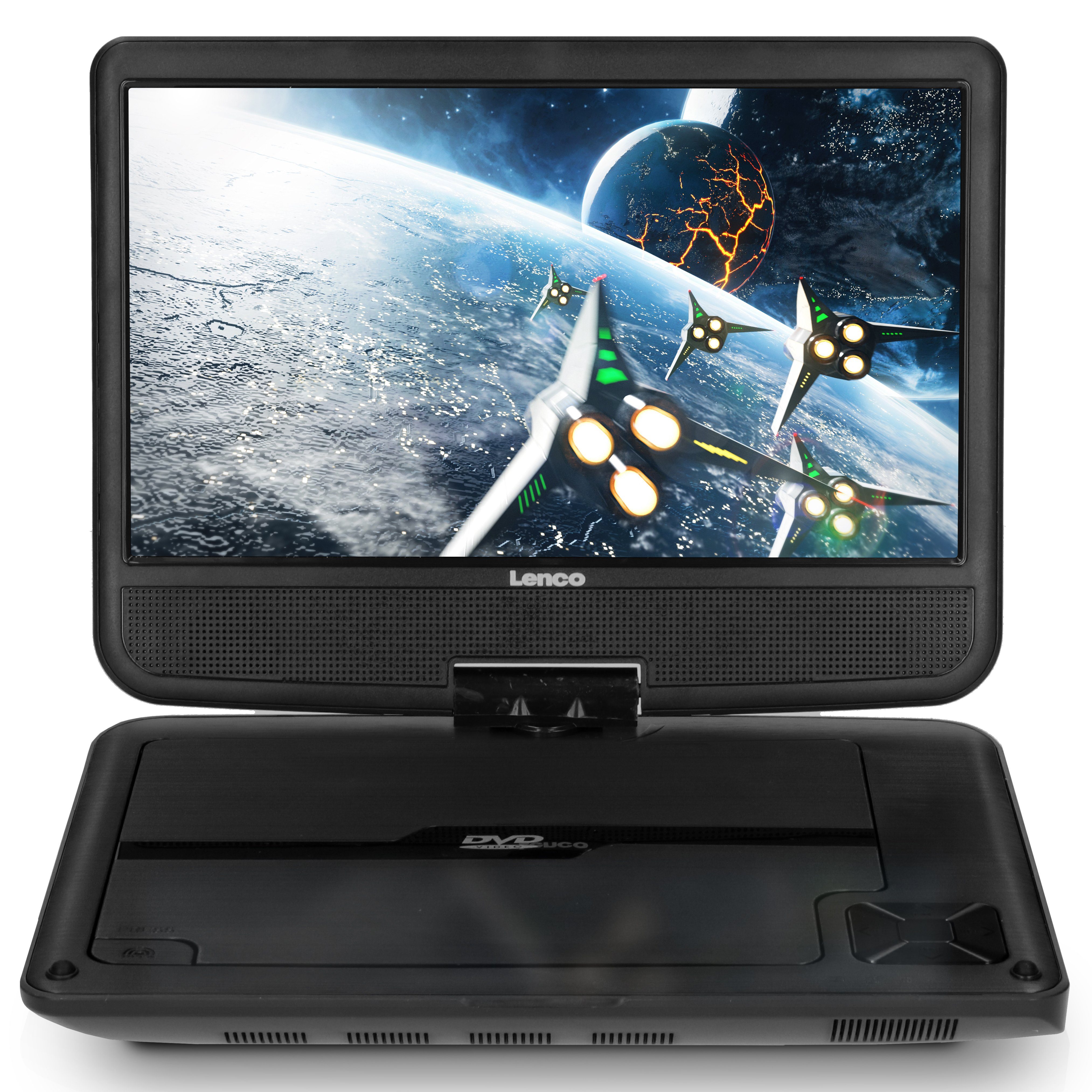 Lenco DVP-901BK Portabler DVD-Player