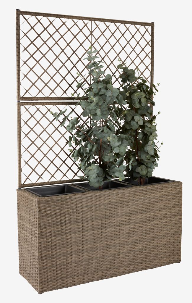 TRANA Blomsterpotte TRANA B30xD83xH130 naturlig farge