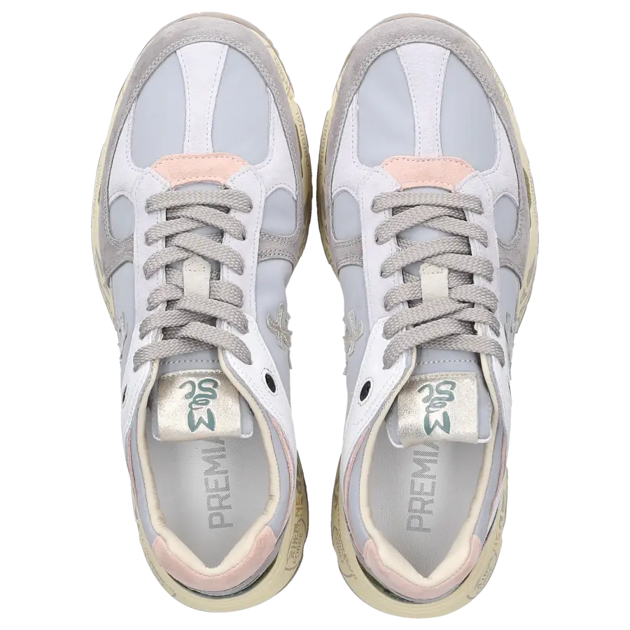 Premiata - Sneaker low MASED Veloursleder - grau