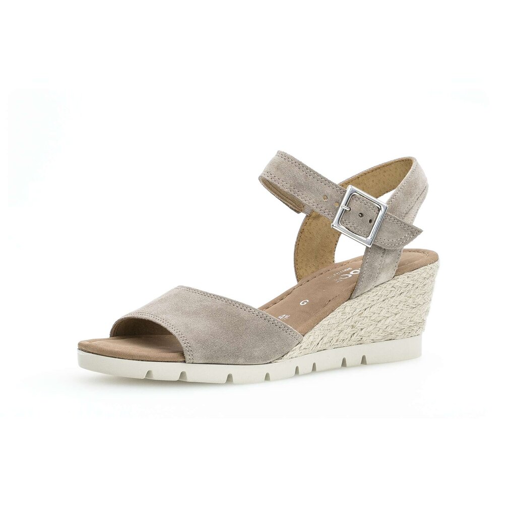 Gabor comfort Keilsandalette beige