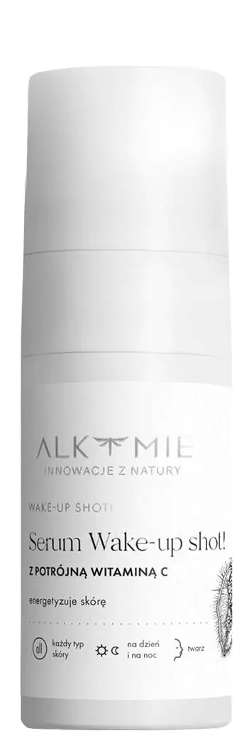 Alkmie Wake-Up Shot! Serum s trostrukim vitaminom C, 15 ml