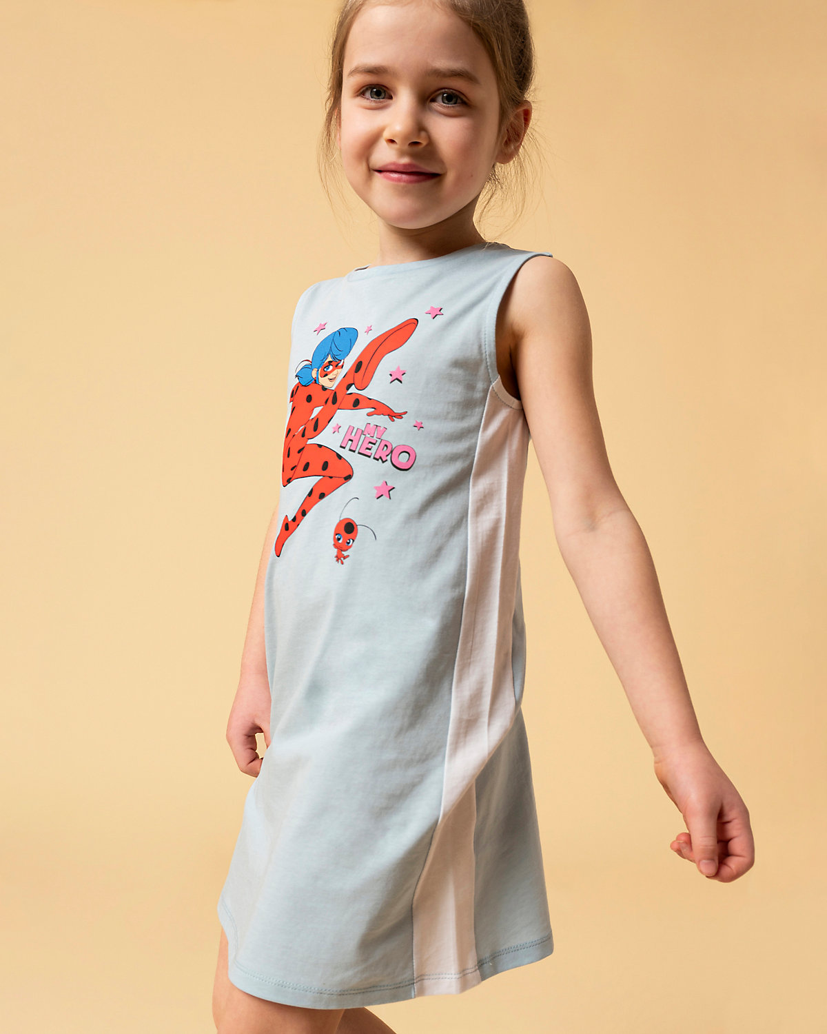 Miraculous Kinder Jerseykleid