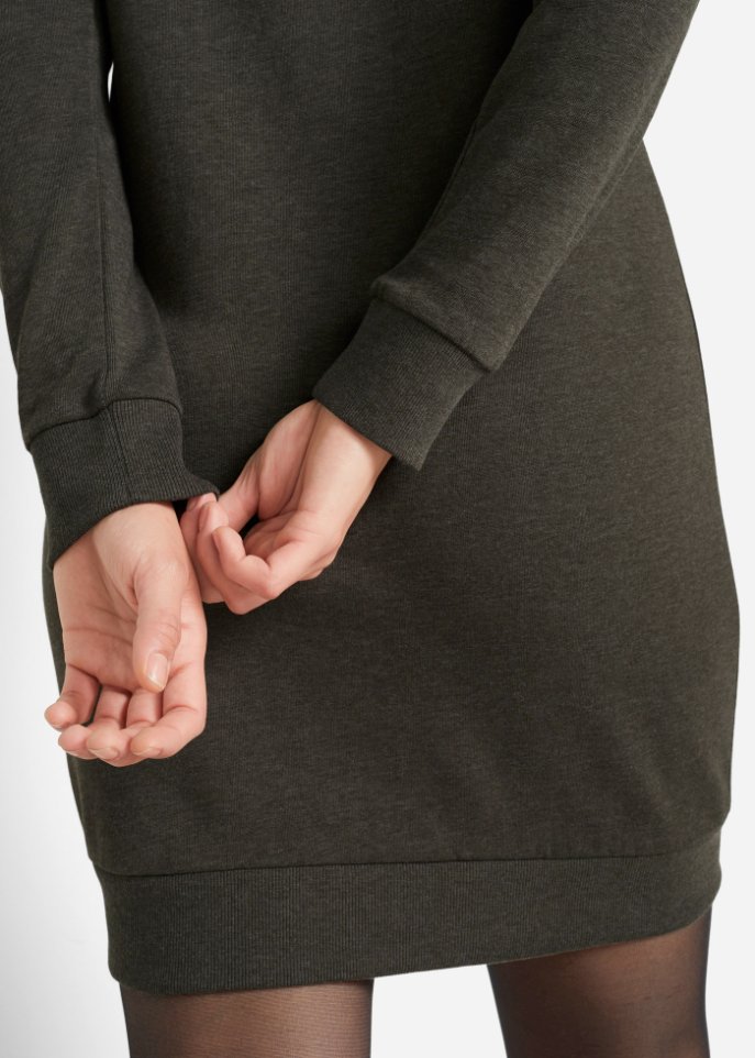 Sweatkleid mit Raglanärmeln