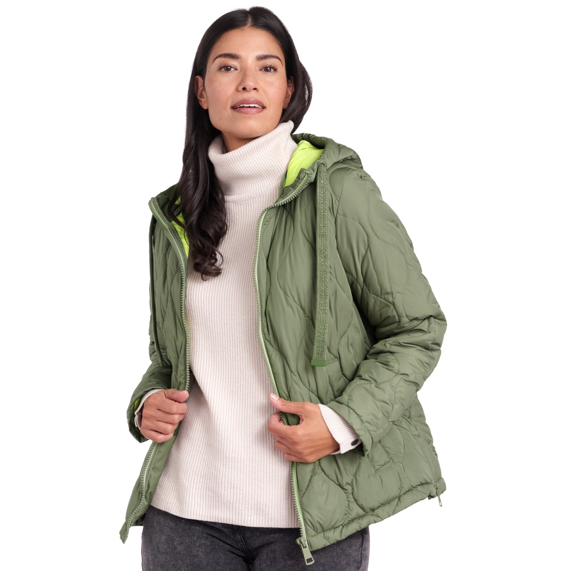 Damen Steppjacke mit moderner Steppung