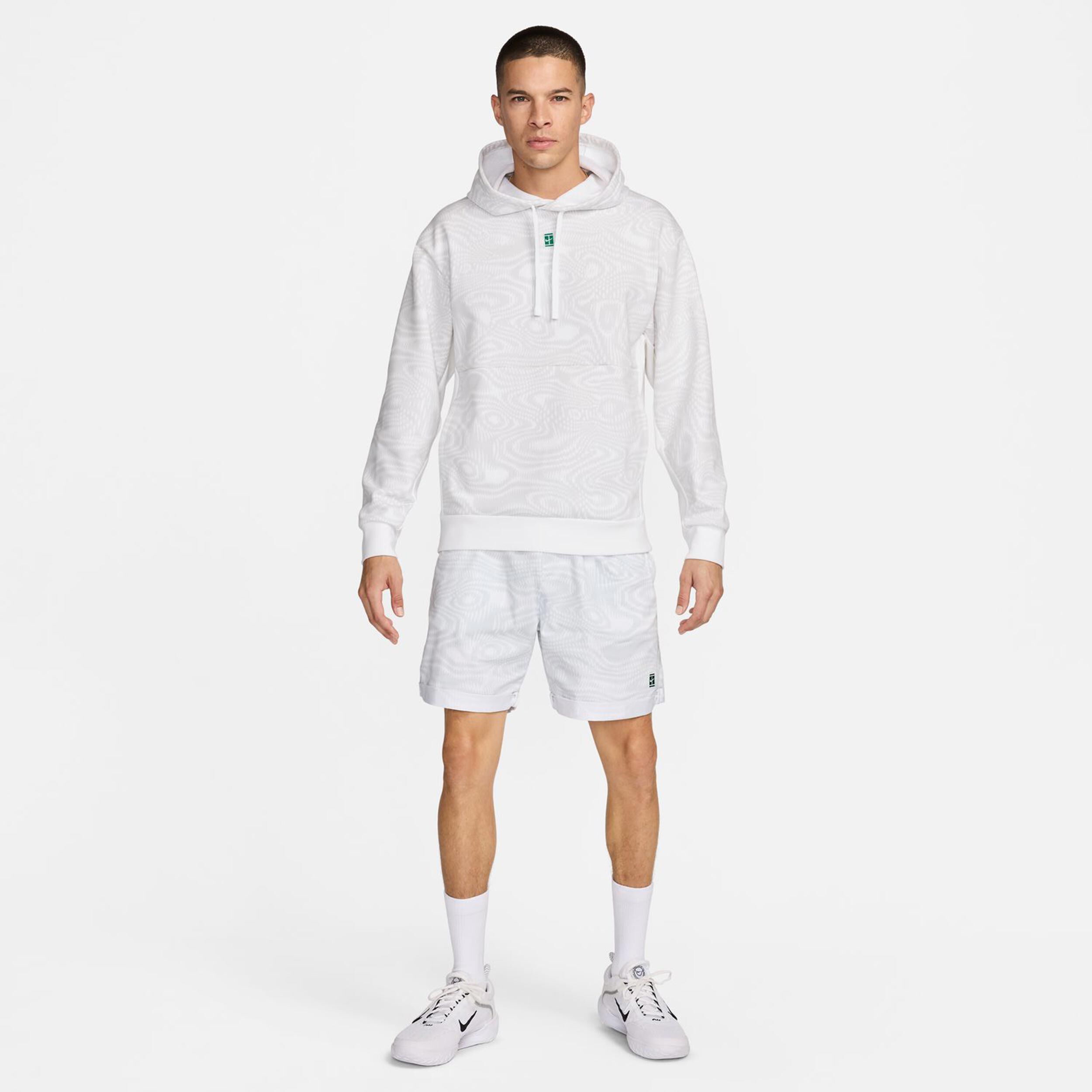 Dri-Fit Heritage Fleece Hoody Herren - Weiß