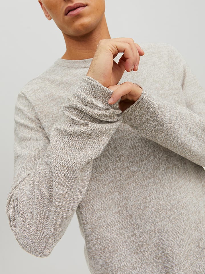 Jack & Jones Pullover in Beige günstig kaufen