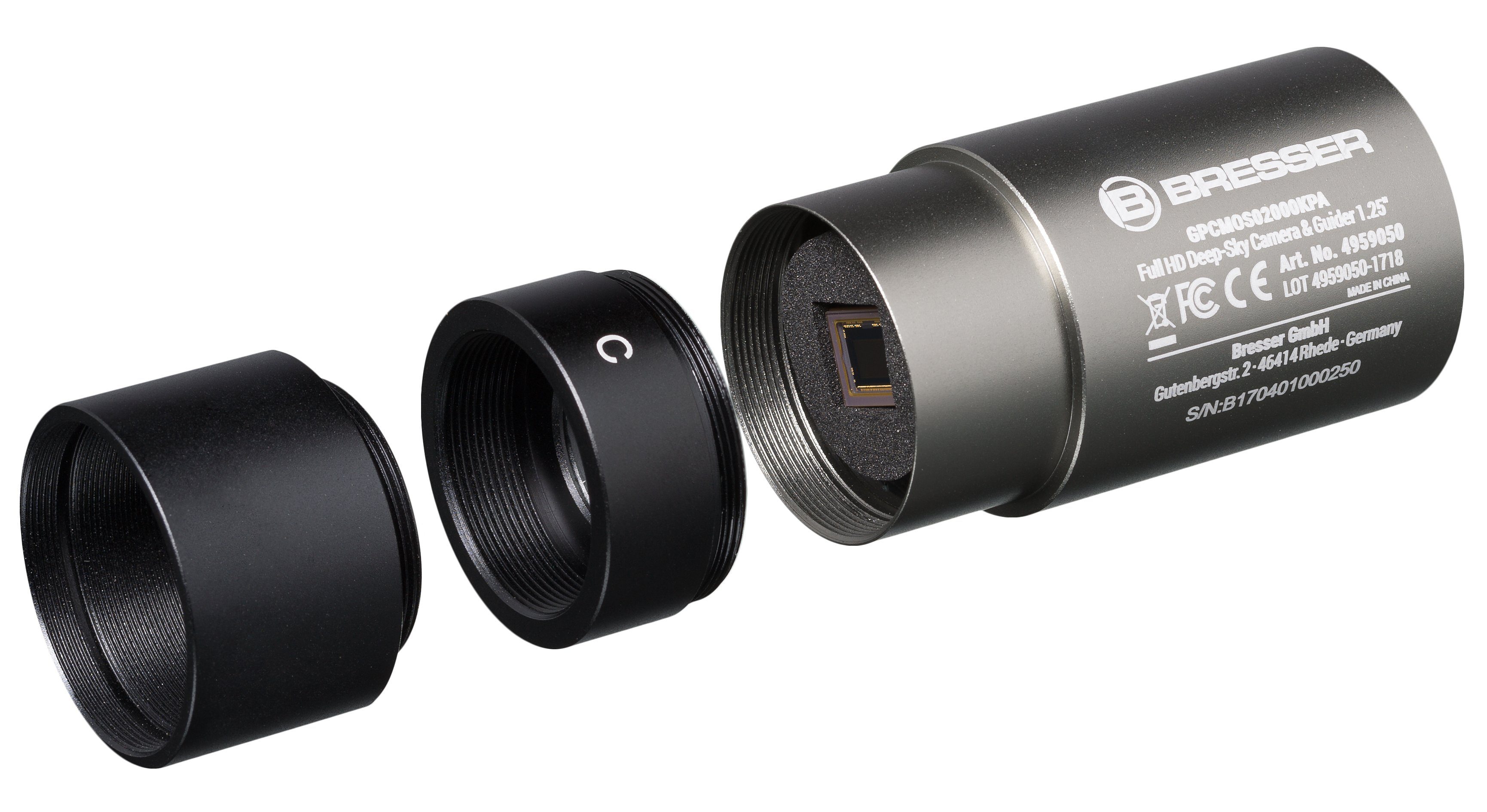 BRESSER Teleskop Full HD Deep-Sky Kamera & Guider 1.25