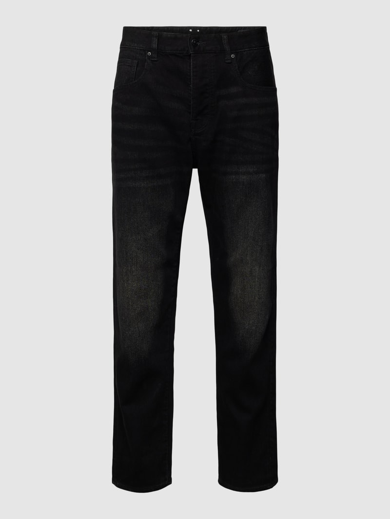 Jeans im 5-Pocket-Design in schwarz
