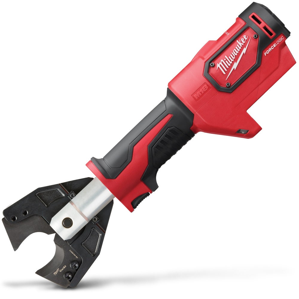 Cortador de cabos MILWAUKEE 18V 6T FORCE LOGIC com mandíbula e lâmina M18HCC-0C