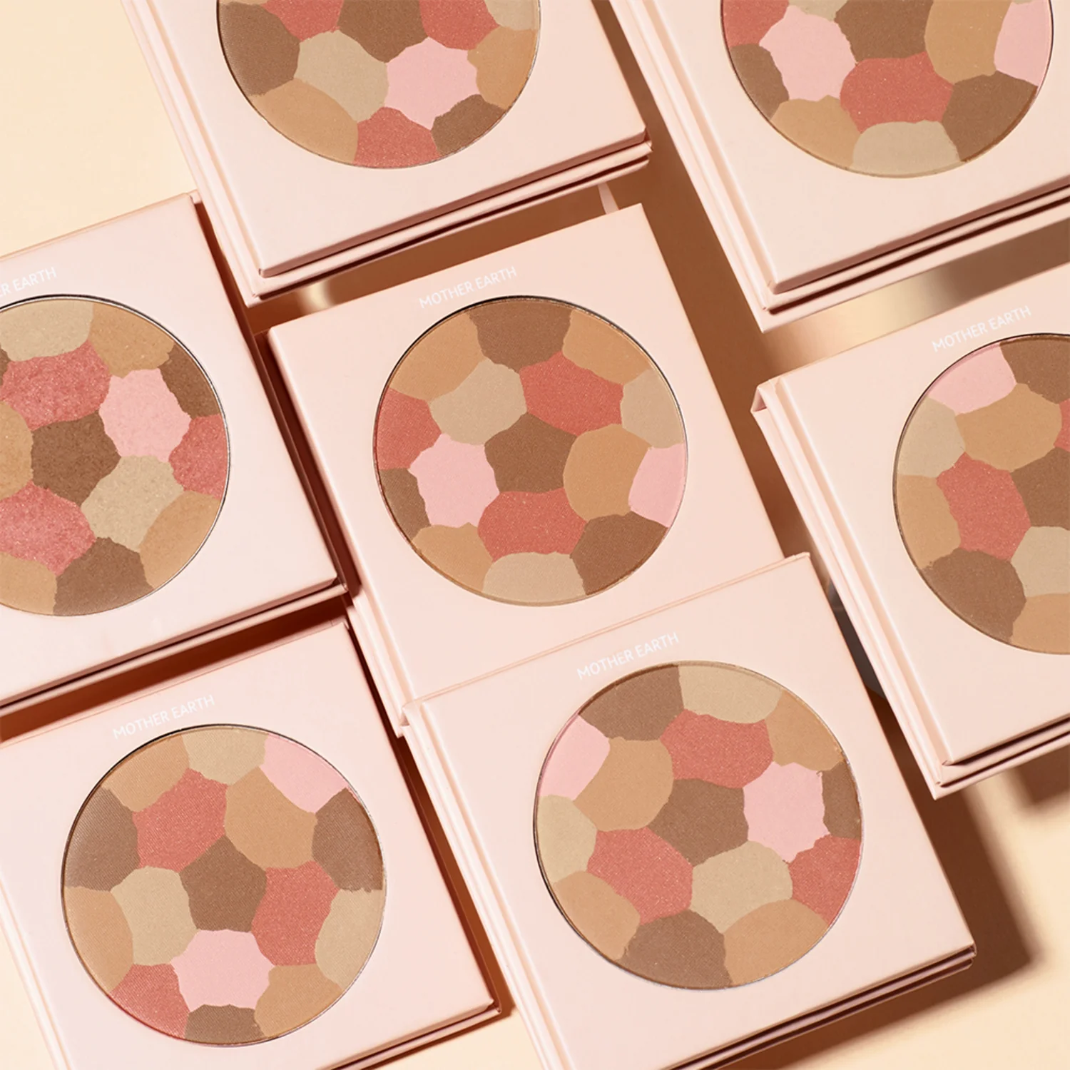 Face PURE BEAUTY MOSAIC ANSIKTSPUDDER - Earth