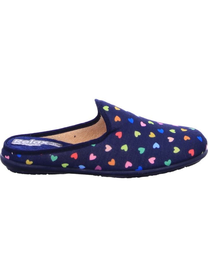 Relax Pantoffel in blau günstig kaufen
