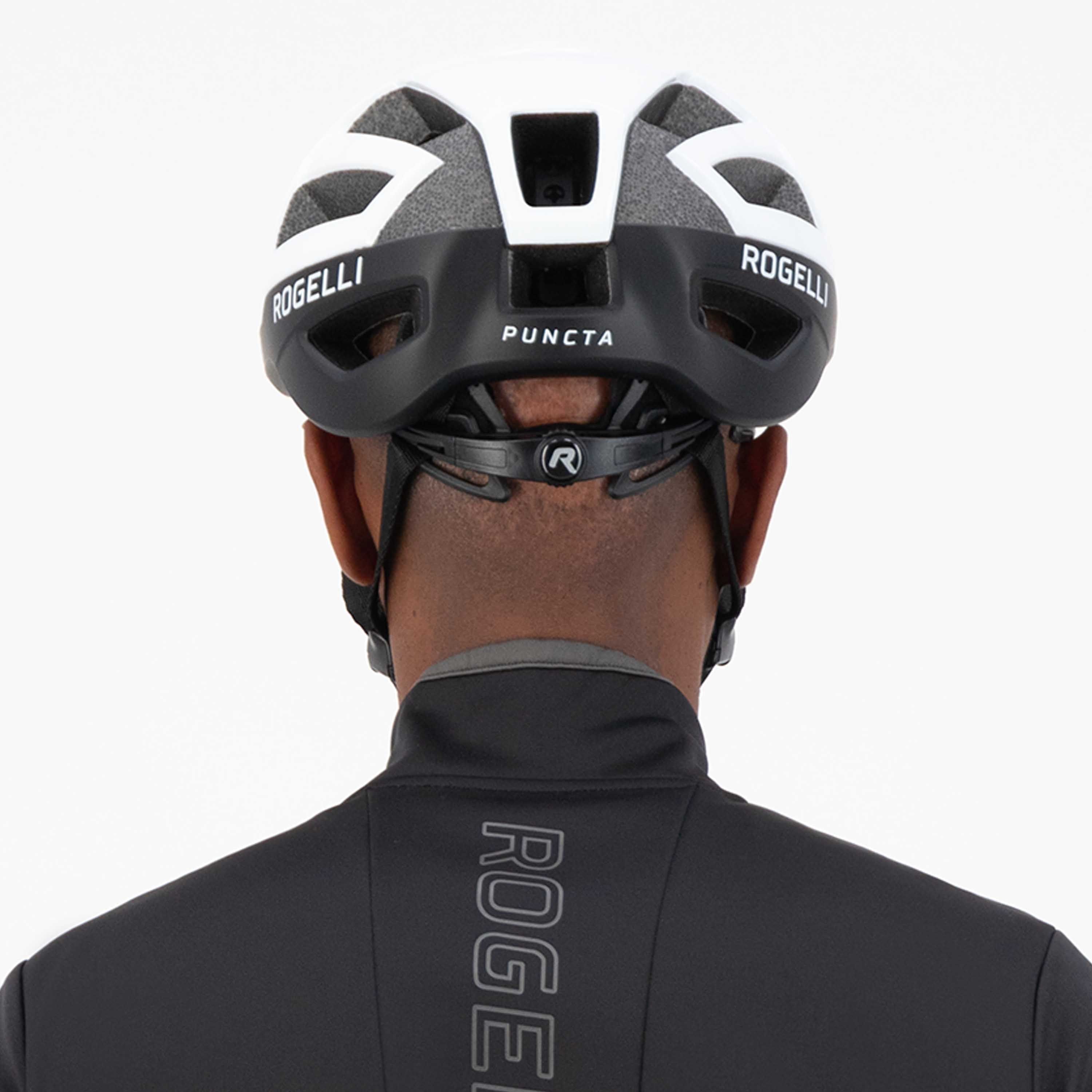 Rogelli Puncta White Fahrradhelm