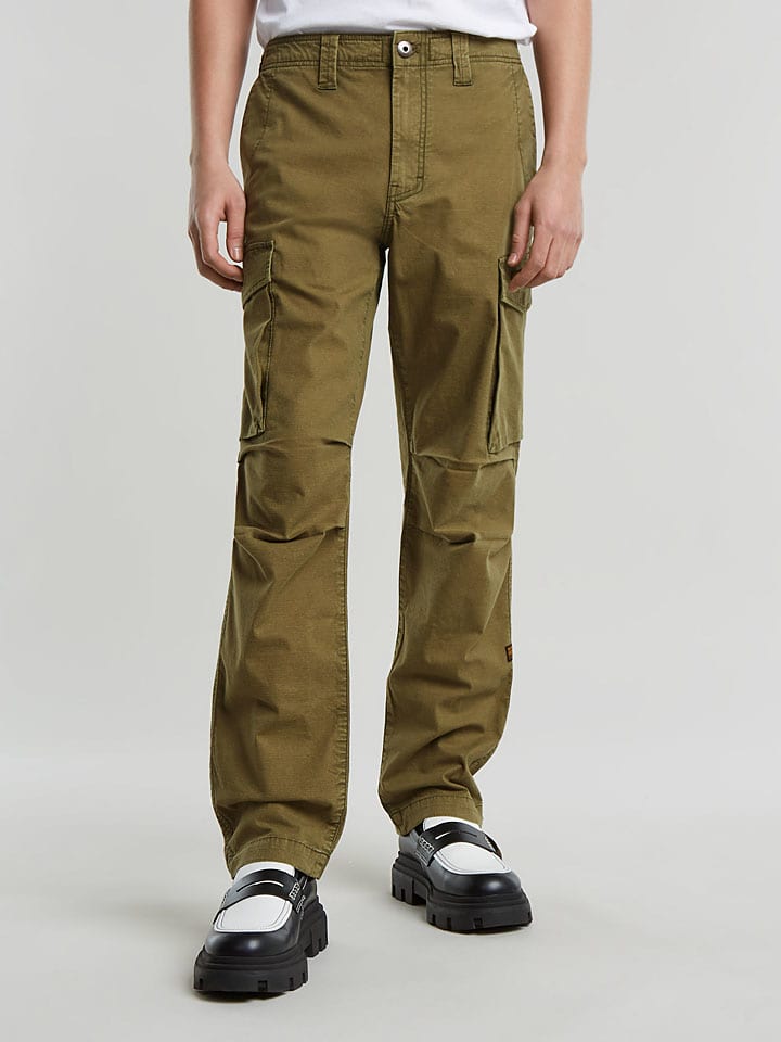 G-Star Cargohose - Regular fit - in Khaki günstig kaufen