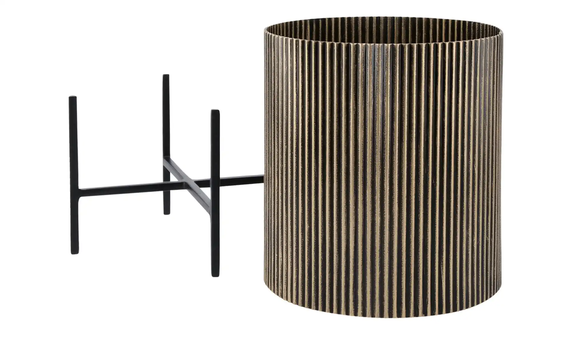 Übertopf auf Metallgestell