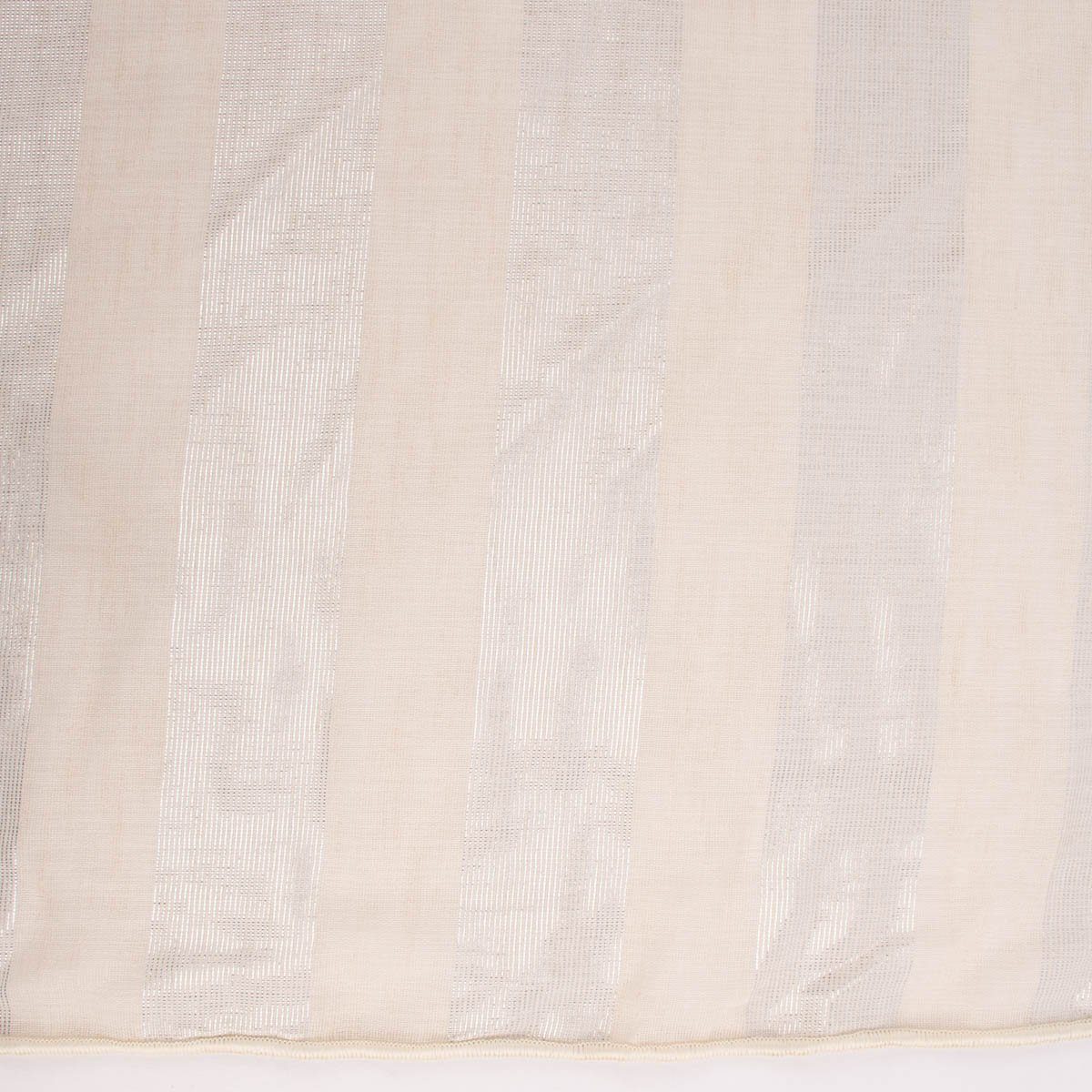 Meterware Rasch Textil Stores Shine Längsstreifen Leinenstruktur linen natur 30, halbtransparent, Kunstfaser, überbreit