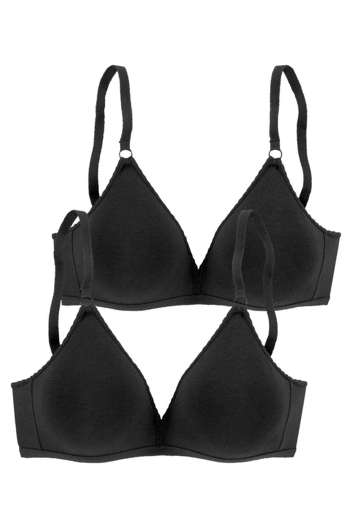 PETITE FLEUR  BH - Schwarz - Unifarben
