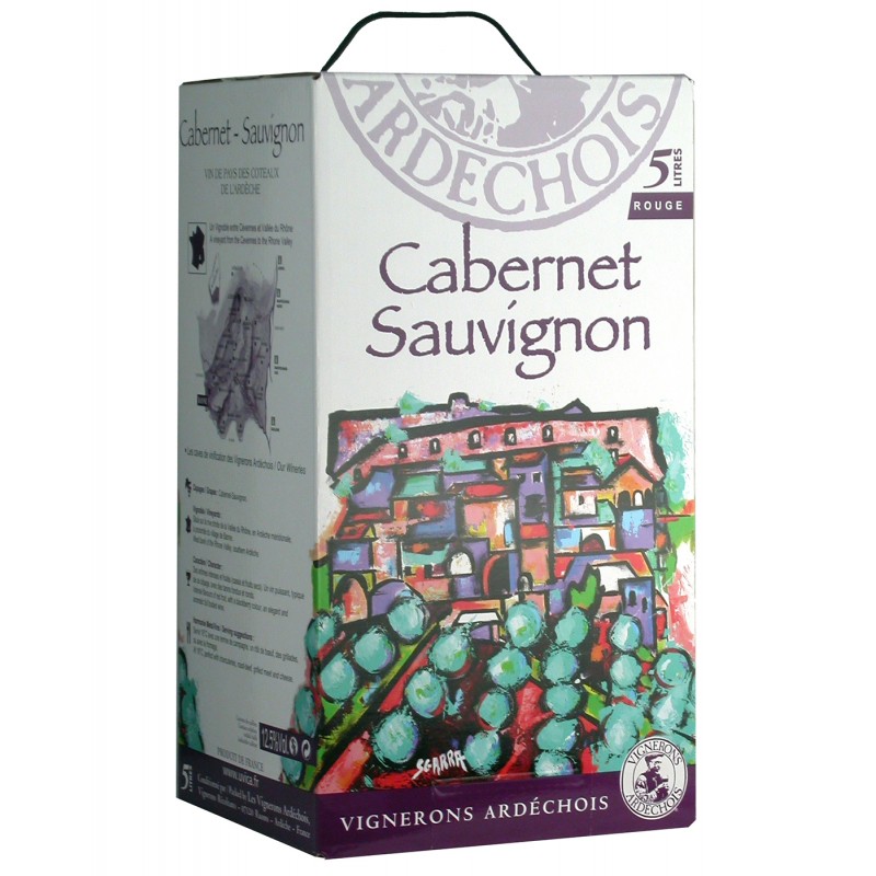 Vignerons Ardéchois Cabernet Sauvignon 5 L