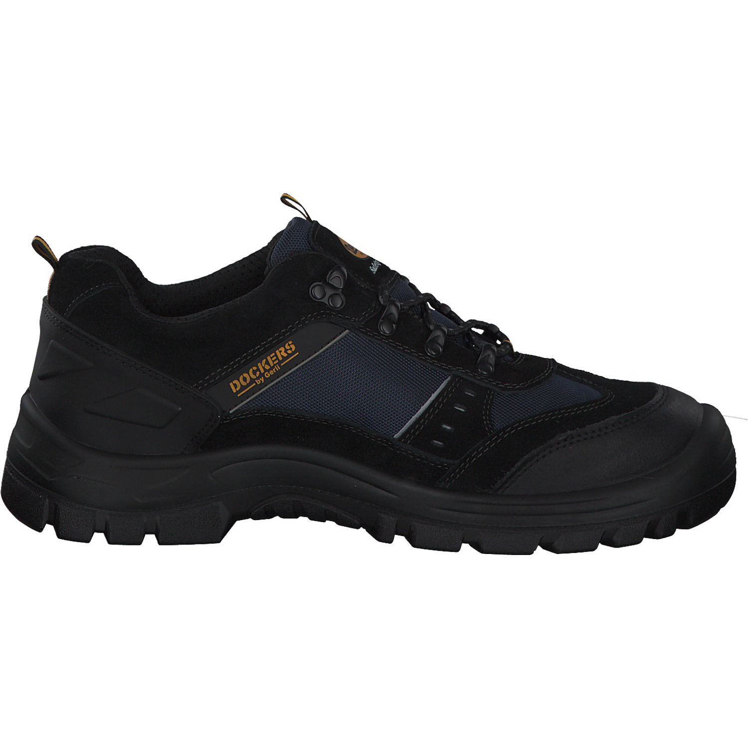 Dockers D0022, Sneakers Low, Herren, Schwarz