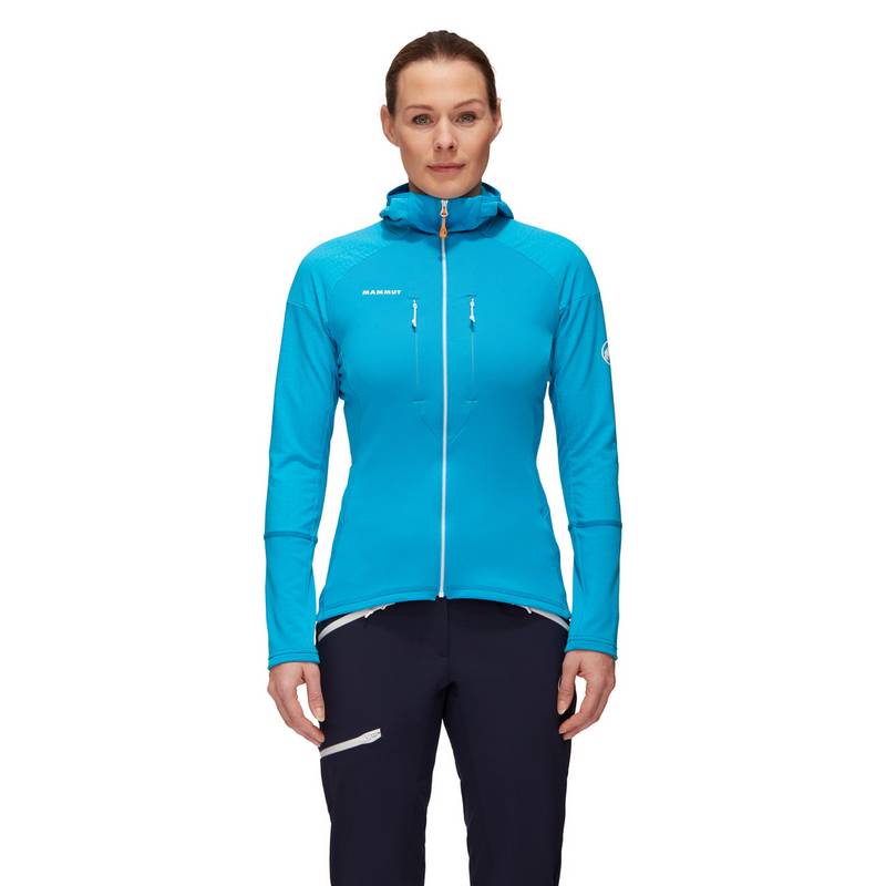 Mammut Eiswand Advanced Hooded Fleecejacke Damen