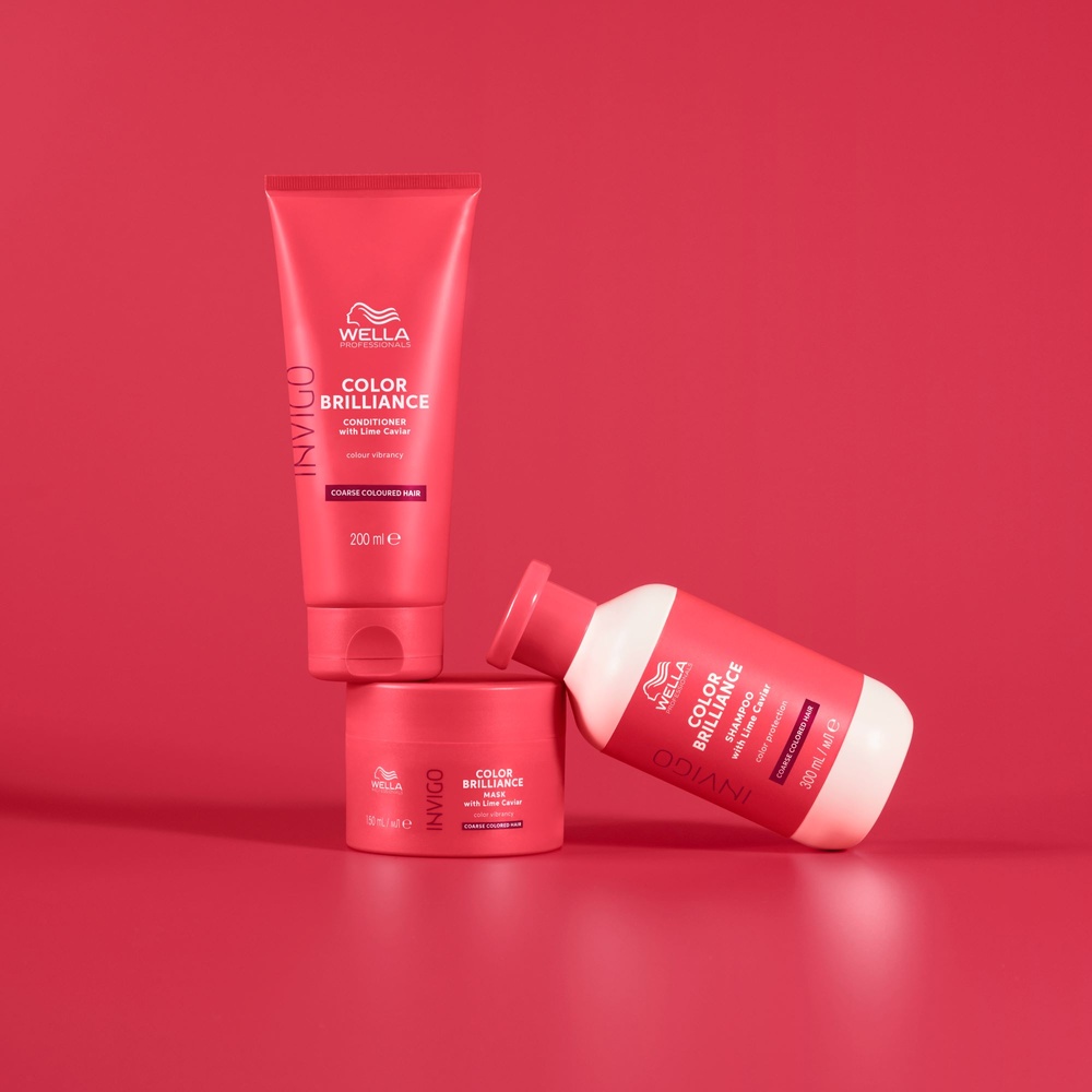 Wella Invigo Color Brilliance Shampoing Cheveux épais et colorés Shampoing