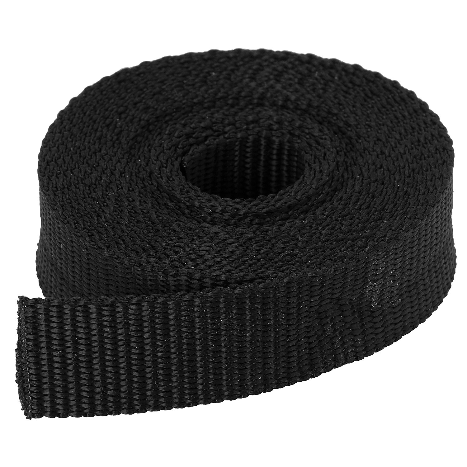 buttinette Taschengurtband, schwarz, Breite: 2,5 cm, Länge: 3 m