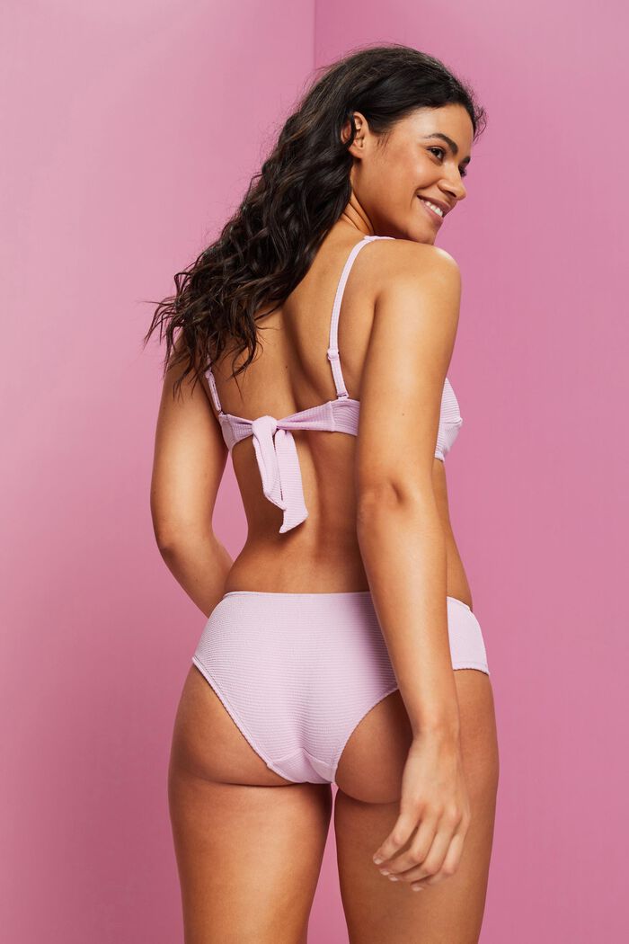 Strukturierte Hipster-Bikinihose