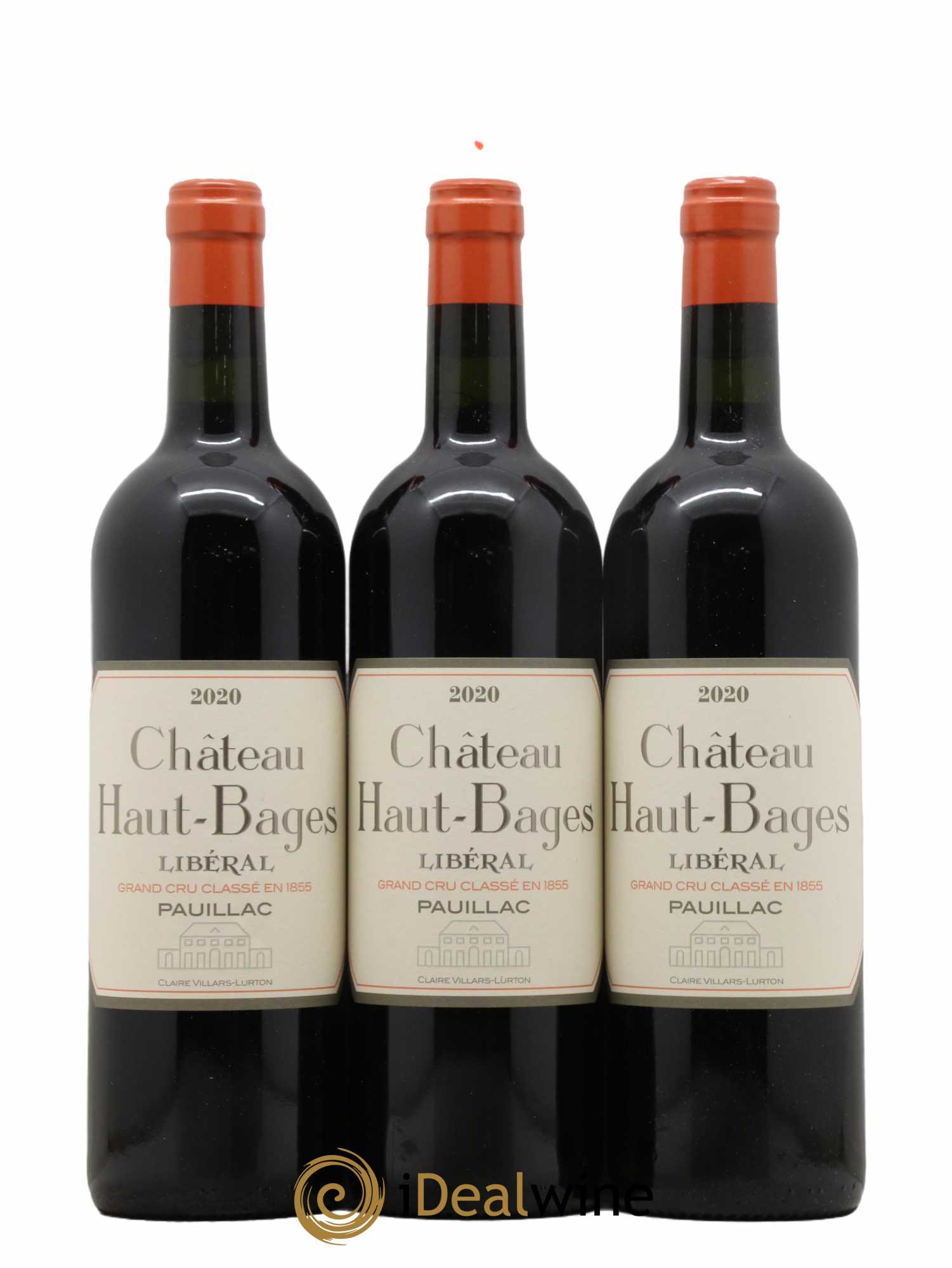 Château Haut Bages Libéral 5ème Grand Cru Classé  2020 - Lot de 12 Bouteilles