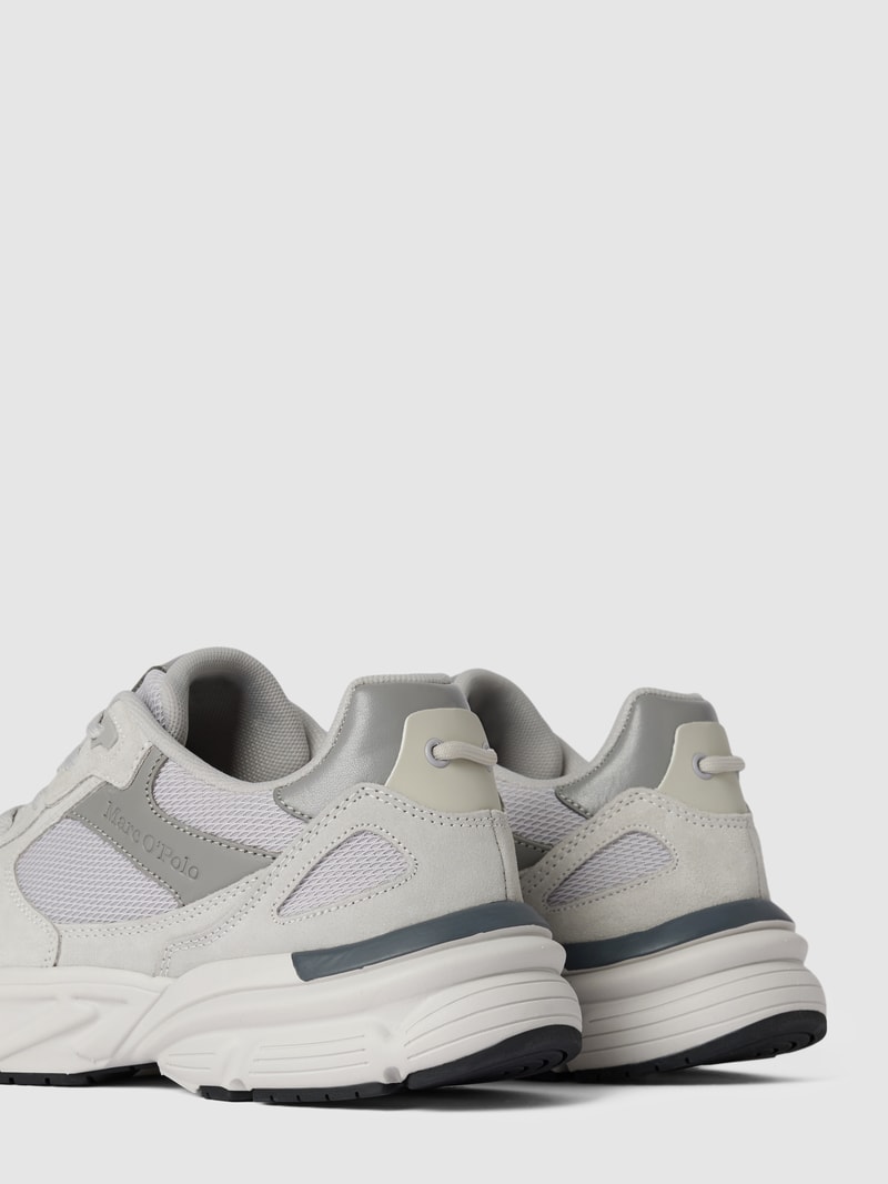 Sneaker mit Label-Details Modell 'Perci' in hellgrau