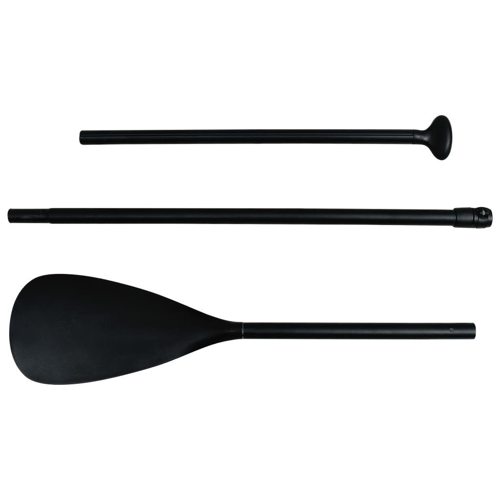 vidaXL Schlauchboot Aufblasbares Stand Up Paddle Board Set 305x76x15 cm Blau
