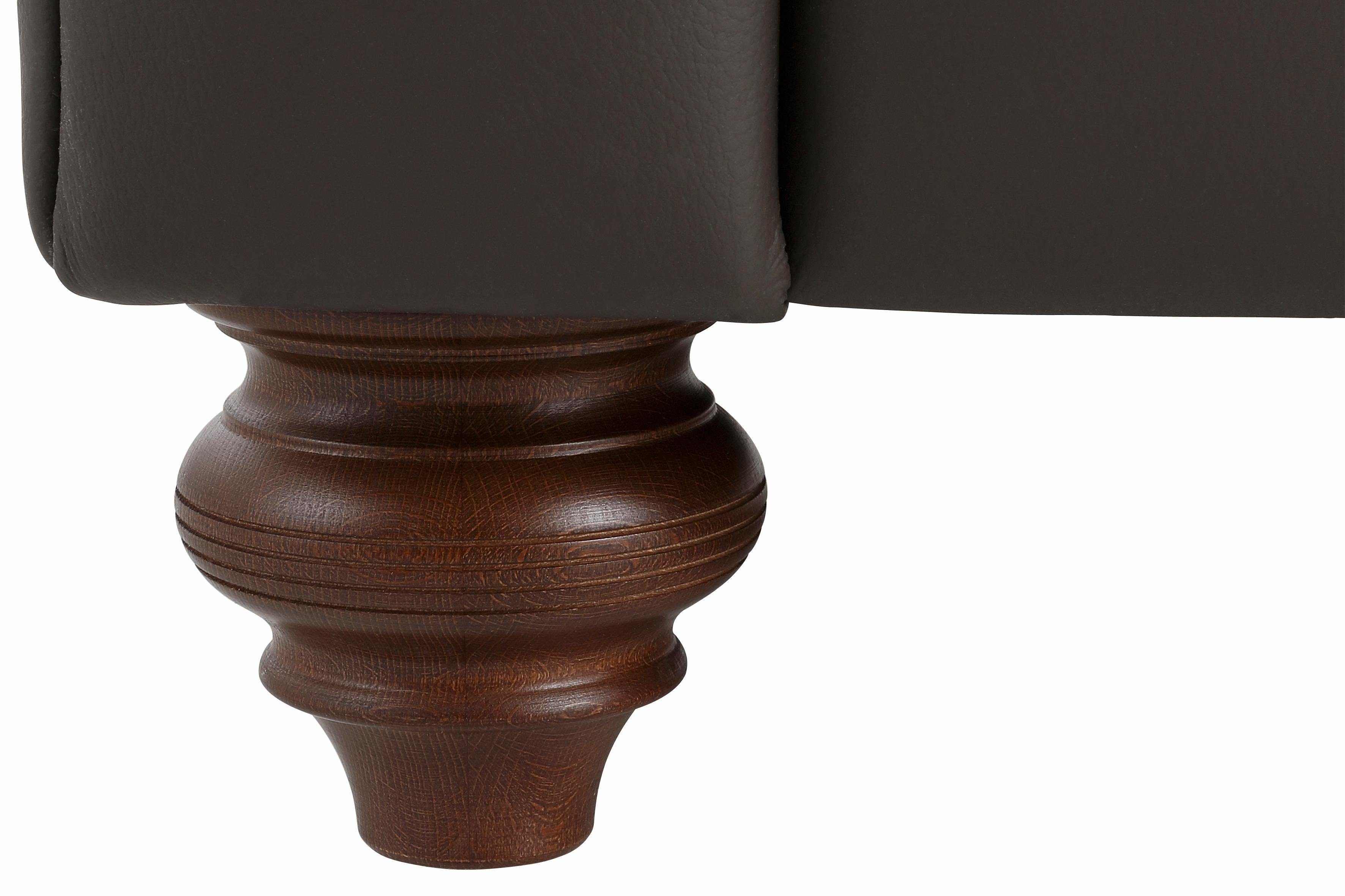 Home affaire Chesterfield-Sofa Chesterfield, mit Knopfheftung, auch in Leder