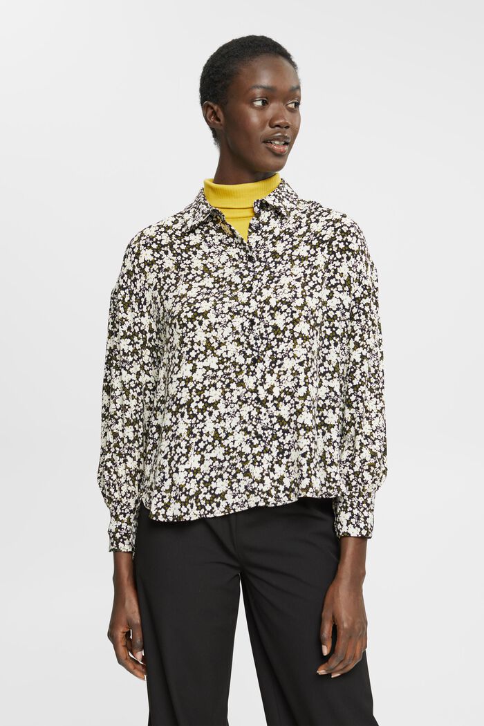 Bluse mit Blütenprint