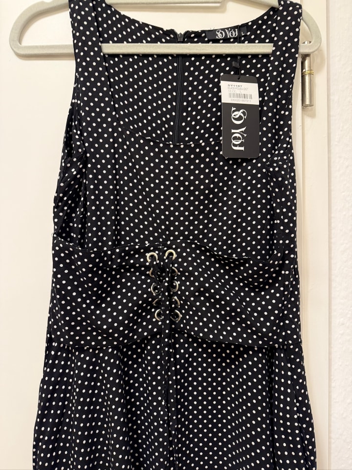 So You Kleid in Schwarz/ Weiß günstig kaufen L