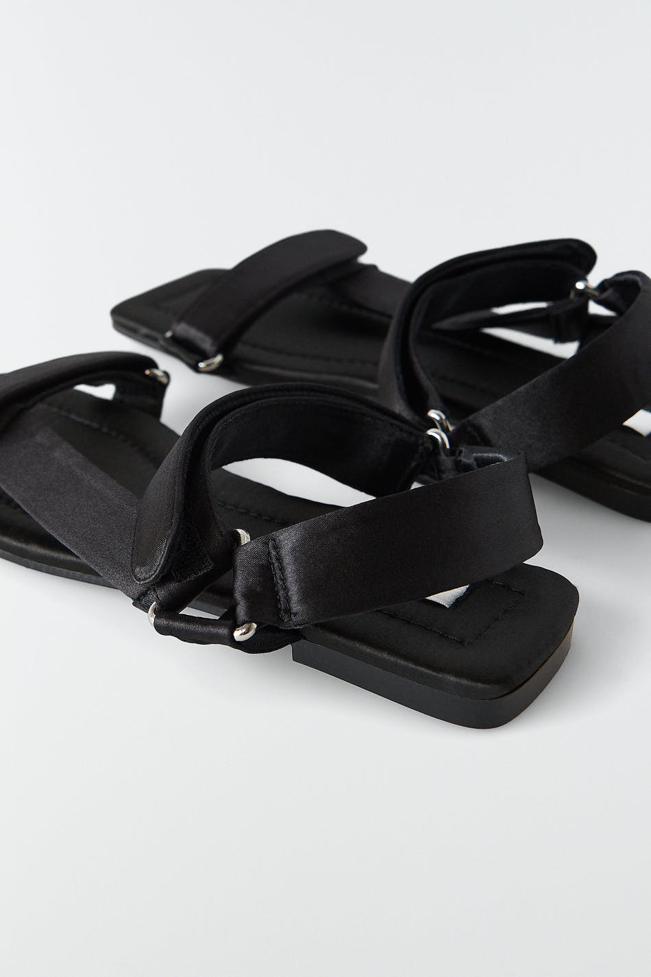 Elsa satin sandals
