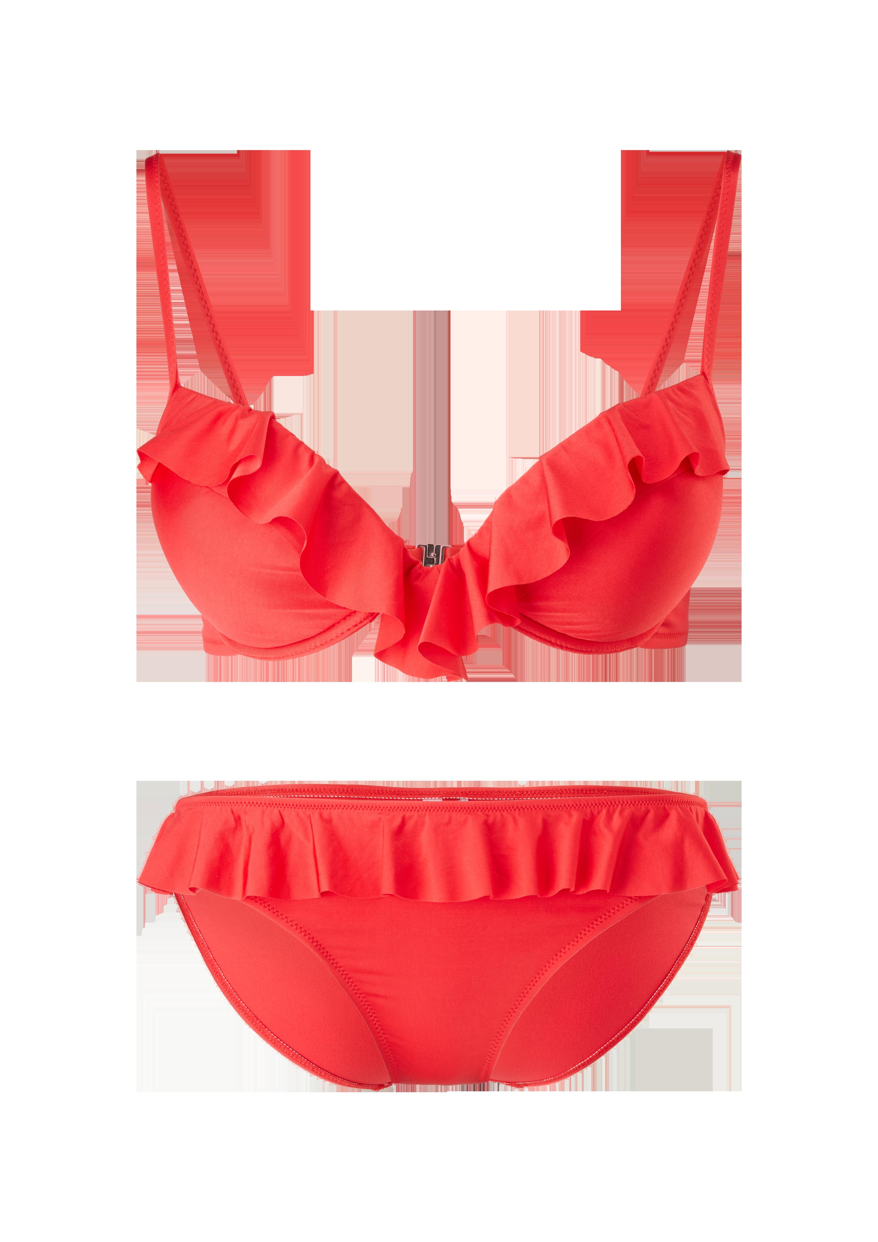 Push-Up Bikini-Set mit Rüschen  EME-6007194-3000