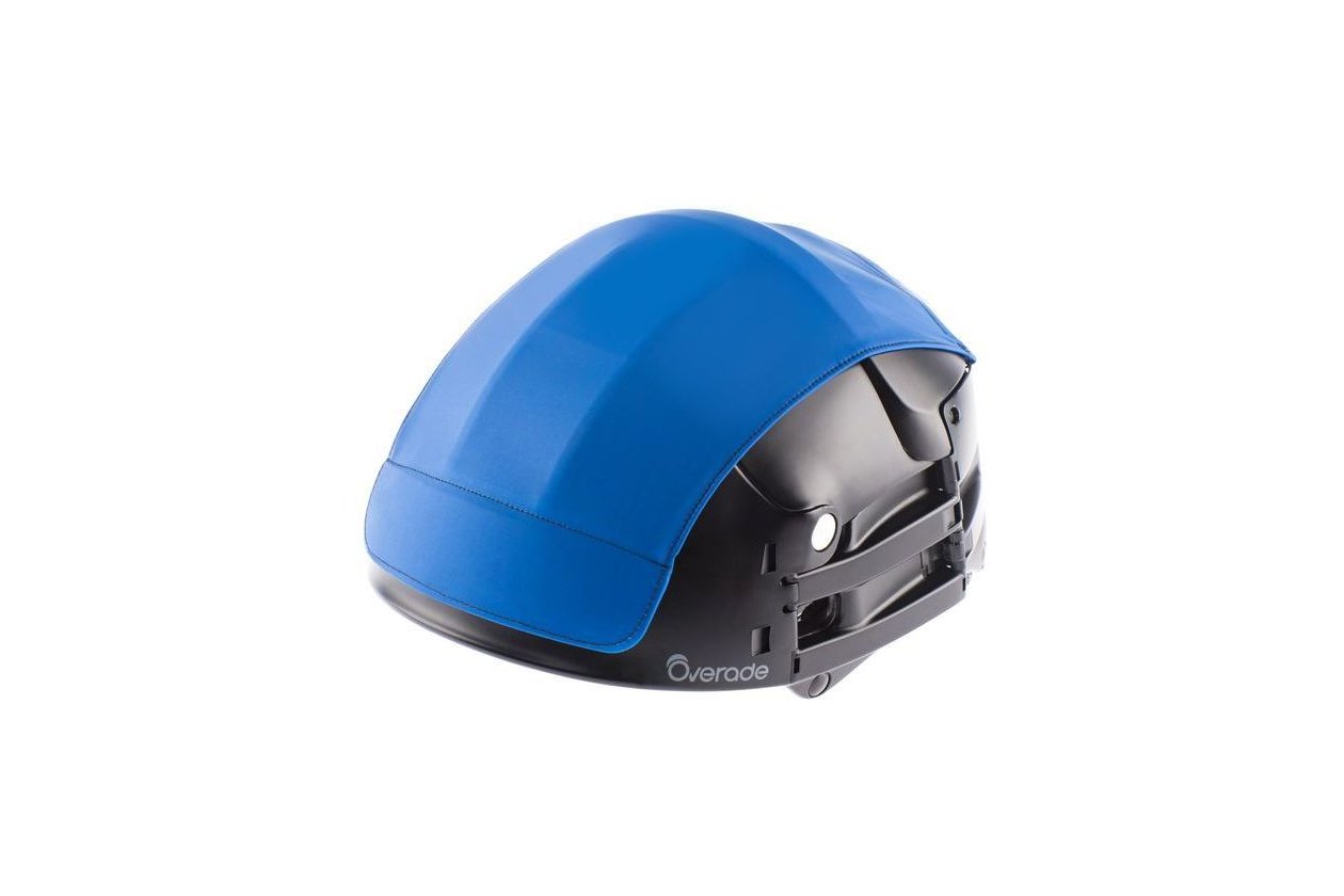 OVERADE Helmu00fcberzug fu00fcr Plixi Fit Falthelm Blau