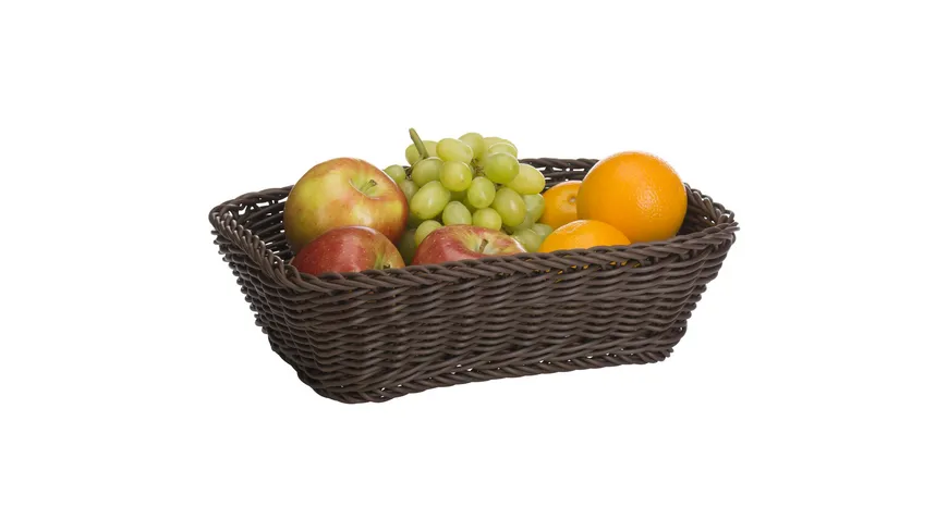 WESTMARK Brotkorb rechteckig  31x21x9cm braun