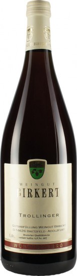 2019 Trollinger halbtrocken 1,0 L - Weingut Birkert
