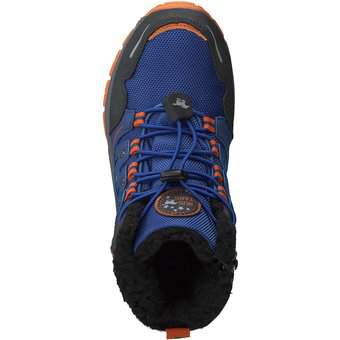 Mustang Schnür Boots in blau