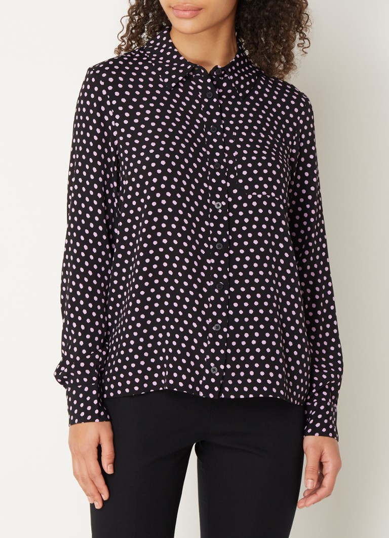 Chemise à pois avec sifflets